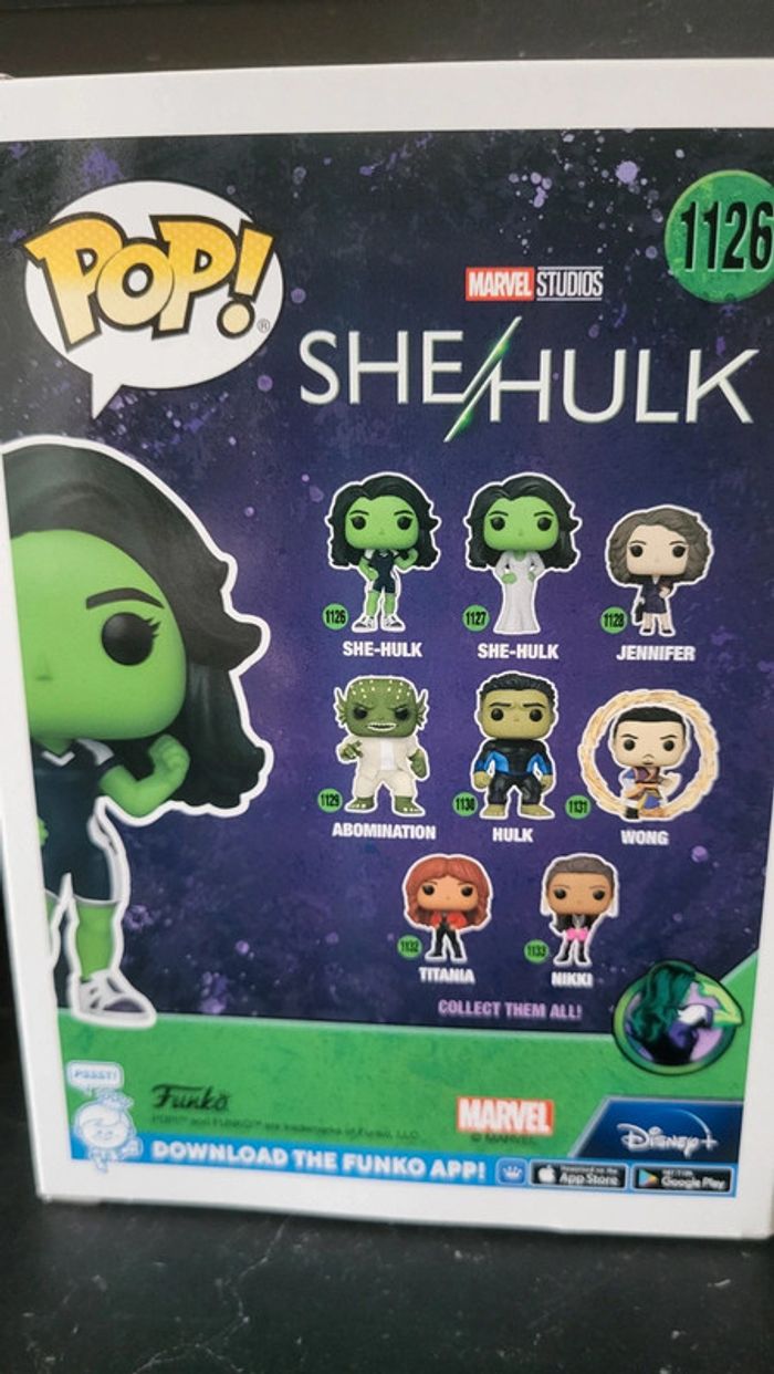 Pop neuve she hulk 1126 marvel - photo numéro 2