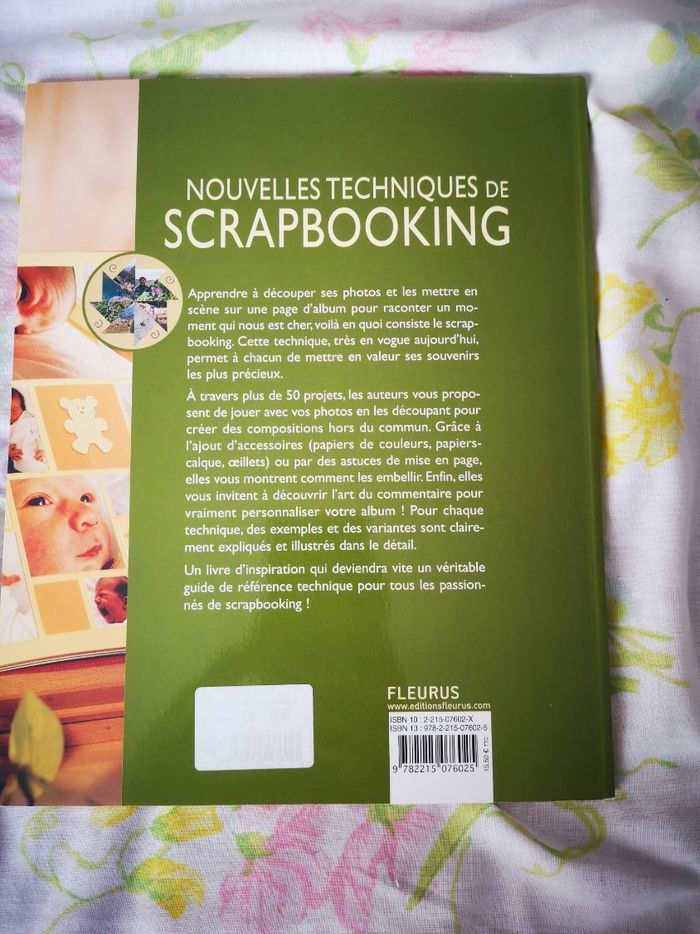 #livre #scrapbooking "nouvelles techniques de scrapbooking"