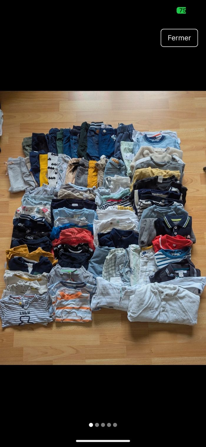 Gros lot taille 6mois