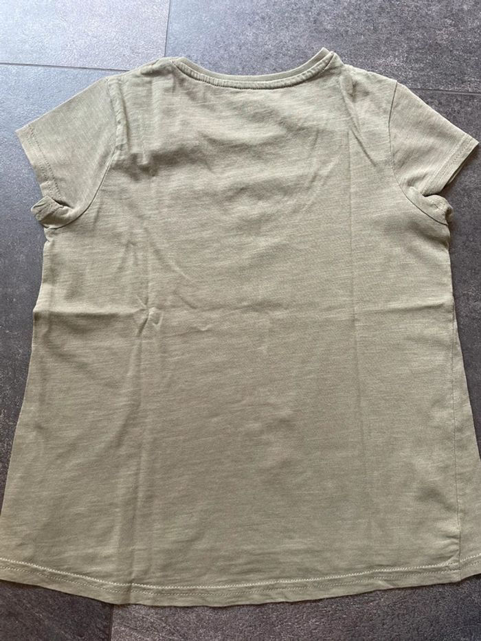 T-shirt H&M kaki 6-8 ans - photo numéro 2