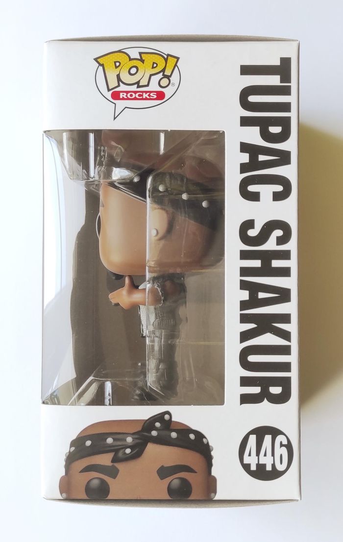 Funko POP Tupac Shakur "California Love" #446 - 2Pac - Rocks - Figurine Vinyle - photo numéro 2