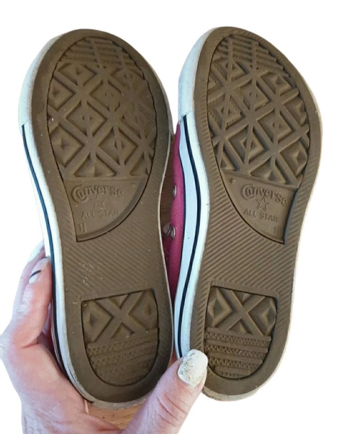 Converse rose pointure 33 - photo numéro 7