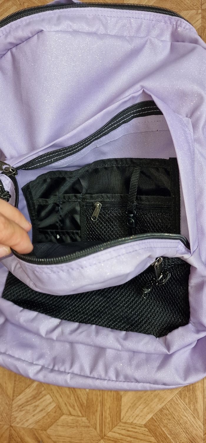 Sac a dos eastpeak violet pailette - photo numéro 4