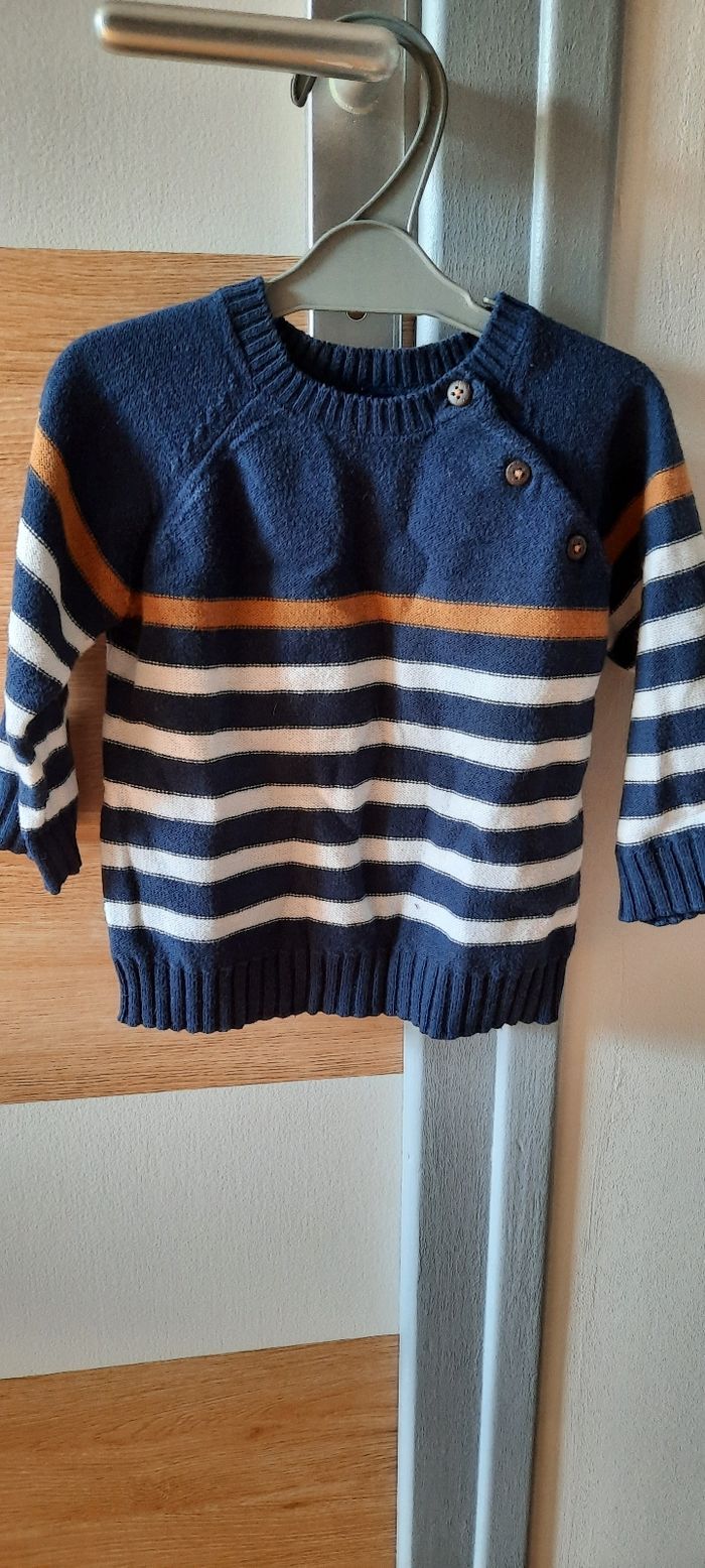 Pull garçon 6 mois