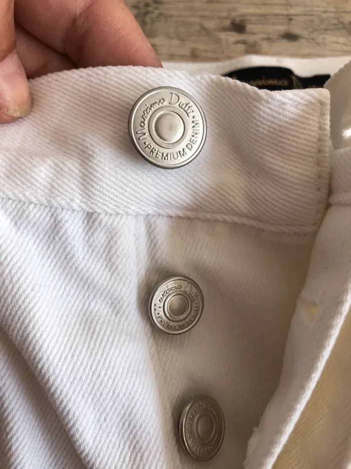 Jeans blanc Massimo Dutti - photo numéro 11