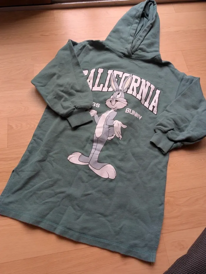 🐰 Sweat Bugs Bunny Zara - 9 ans - photo numéro 3