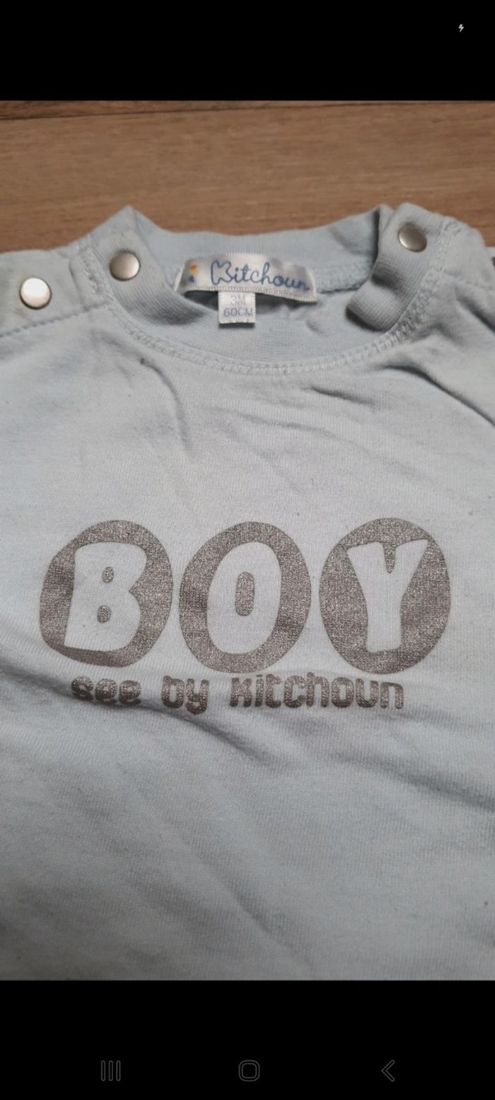 Lots de 4 ensembles bébé garçon 3 mois en très bon état #ensembles_bébé #lots_ensembles #lots_garçon - photo numéro 10