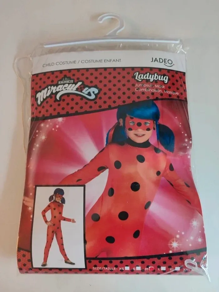 Déguisement Lady Bug taille M (6/8 ans) - photo numéro 6
