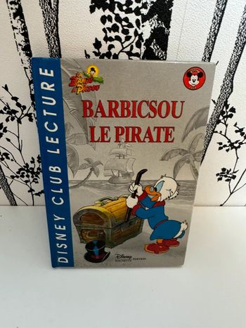 Livre Disney club lecteur barbicsou le pirate