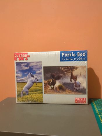 puzzle 1000 pièces chevaux