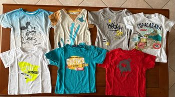 Lot de 7 t-shirts manches courtes 