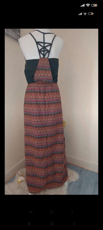 Robe longue d'été fendue sur les côtés, t 38