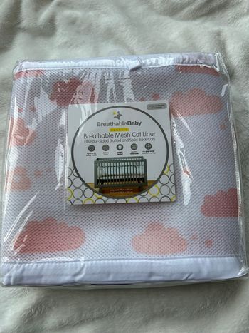 Tour de lit respirant 4 côtés Nanny Care