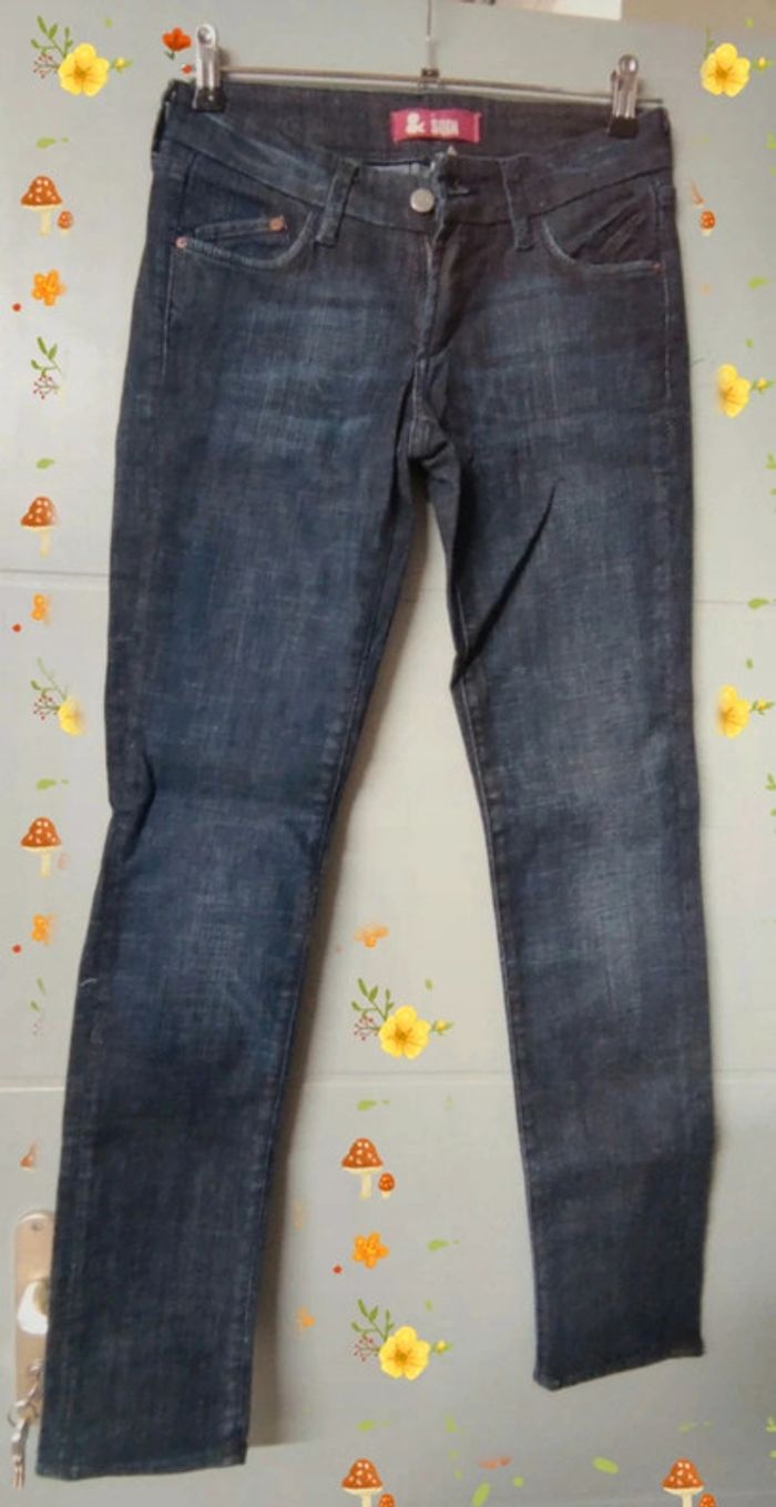 Lot 6 jeans femme taille 36/S - photo numéro 9