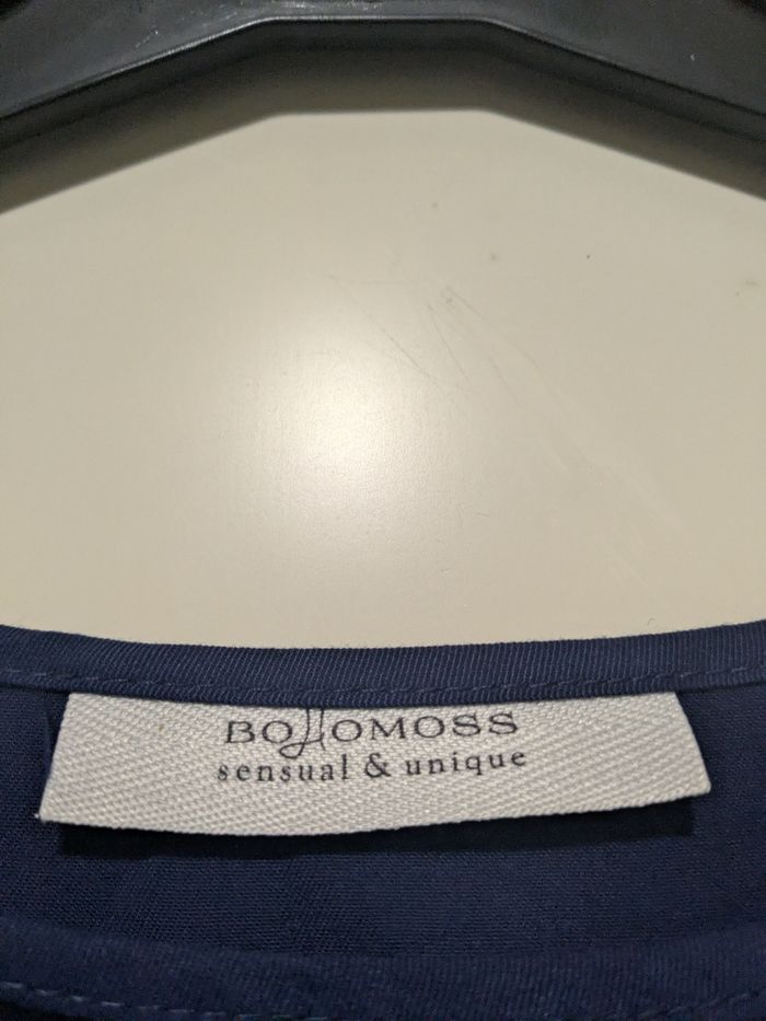 Jolie blouse bleue marine Bohomoss - photo numéro 5