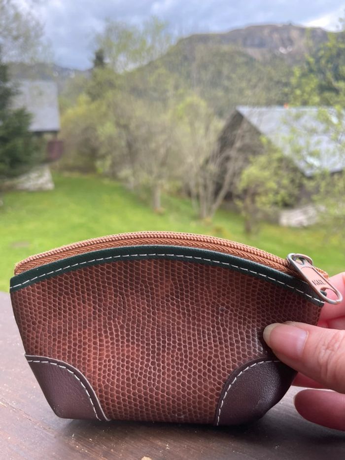 Porte monnaie Vintage Agatha : Élégance Intemporelle en Cuir - photo numéro 2
