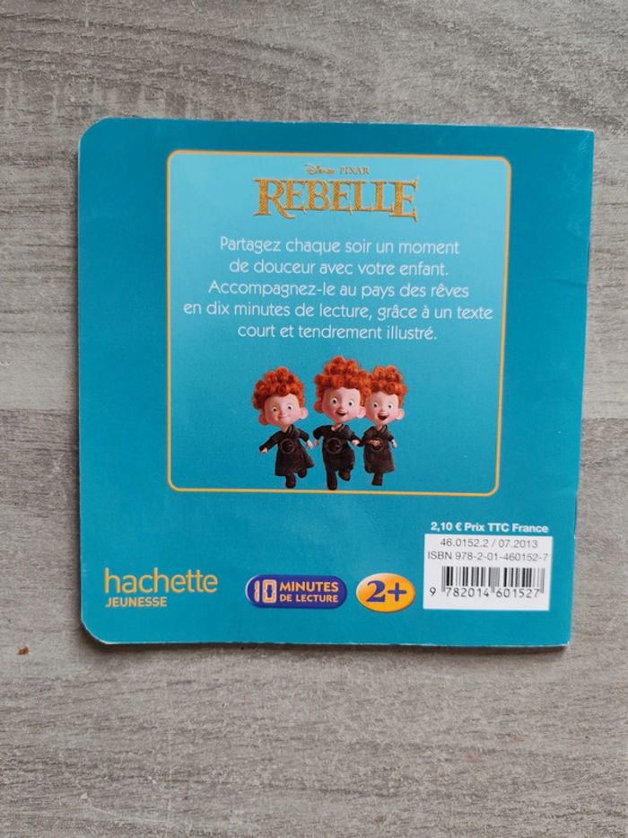 Livre mon histoire du soir rebelle Disney - photo numéro 2