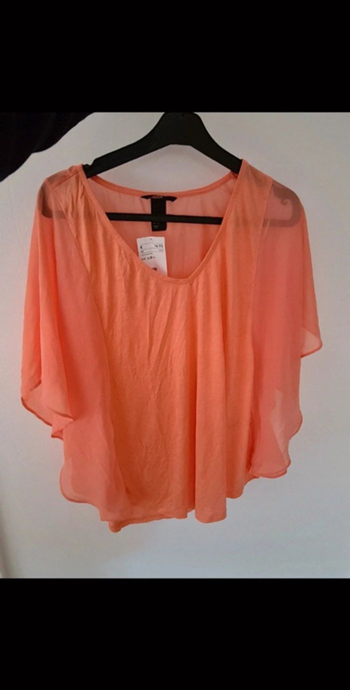 Blouse corail neuf