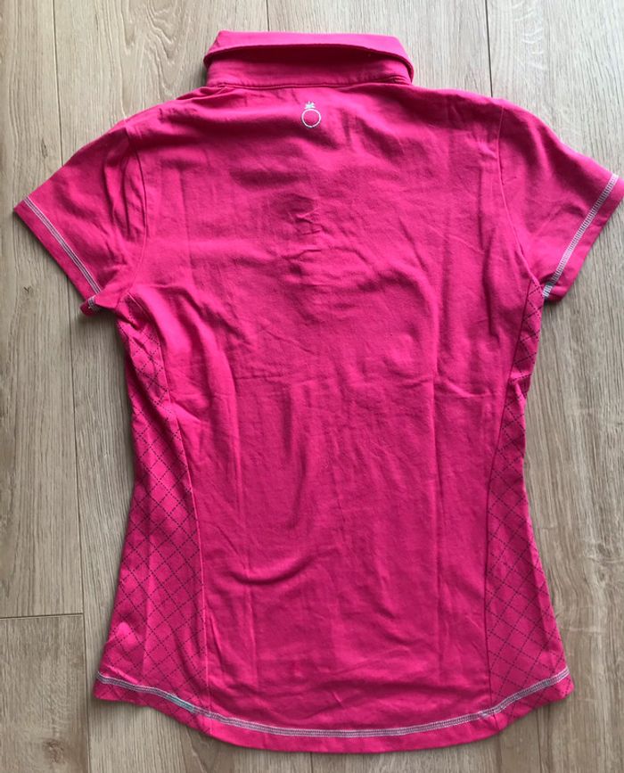 Polo équitation rose Fouganza - photo numéro 4