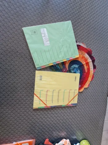 Lot 2 pochettes intercalaires