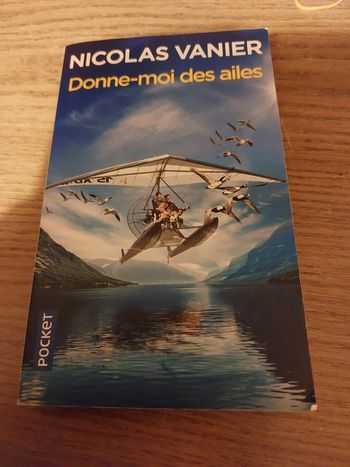 Livre  nicole vanier  donne moi des ailes 