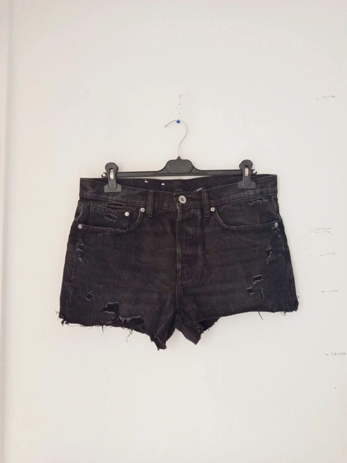 Short en jeans femme
