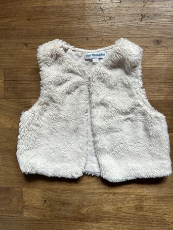 Gilet sans manches Vertbaudet 12 mois