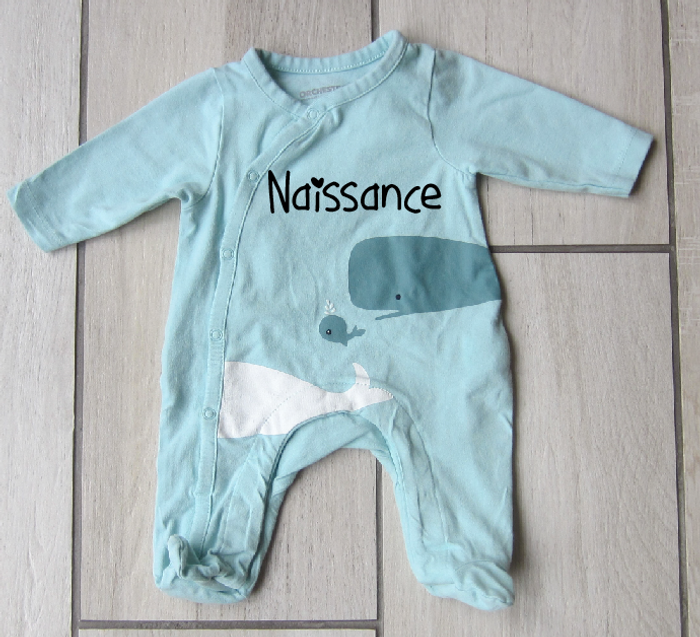Grenouillere theme poissons