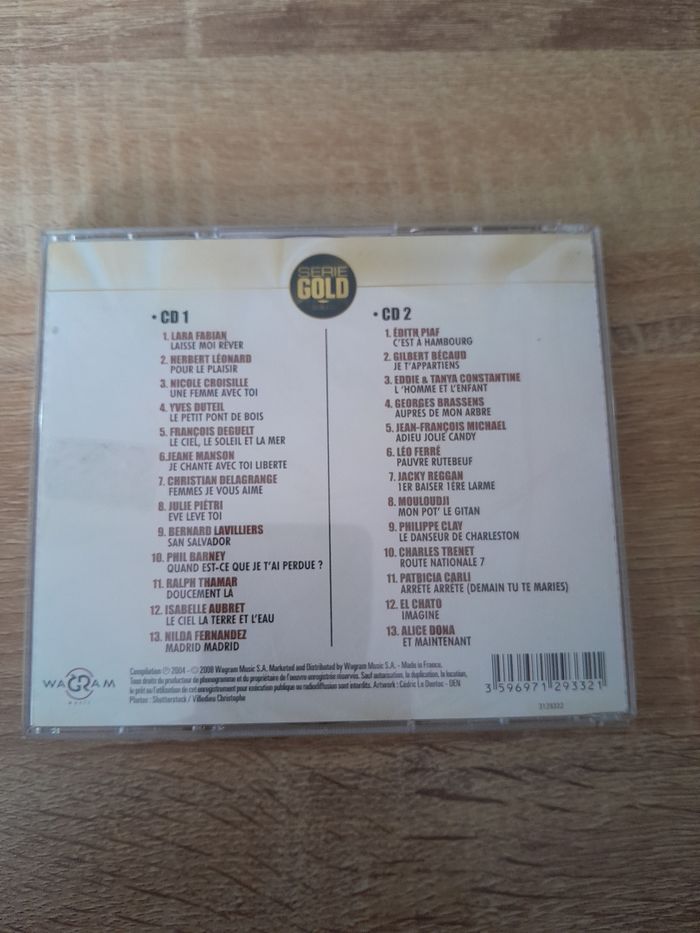 CD chansons françaises - photo numéro 3