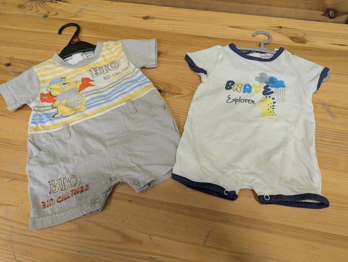 Lot 2 combinaison 3 mois