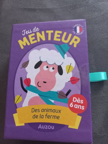 Jeu de menteur auzou