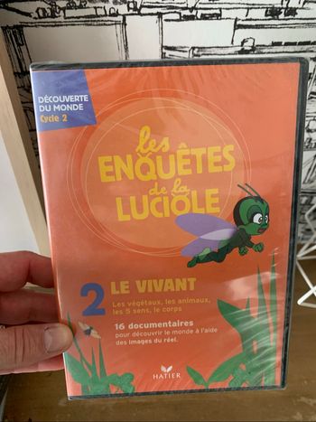 DVD 📀 L’enquête des lucioles n * 2 le vivant neuf sous blister