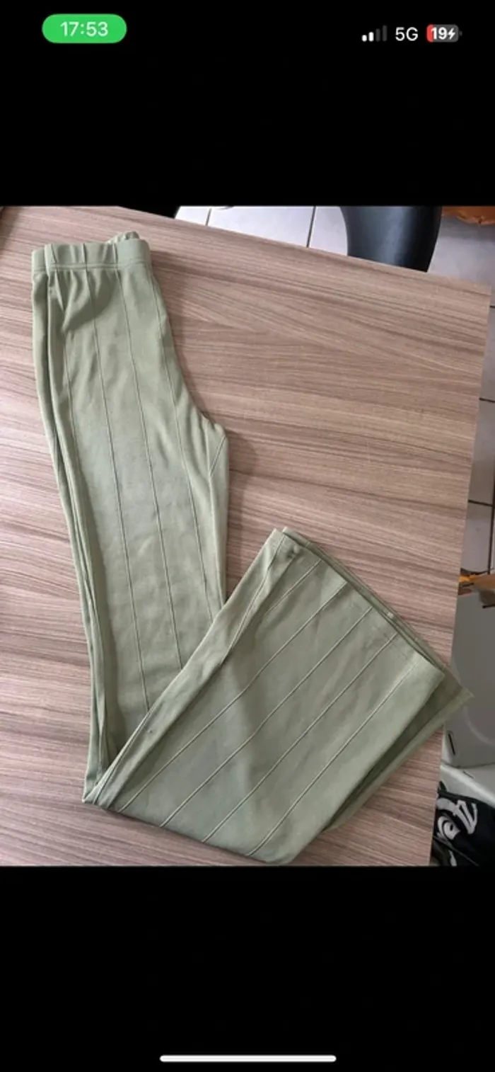 Pantalon jambe large shein