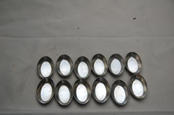 Lot de petits moules a gâteau/tartes vintage