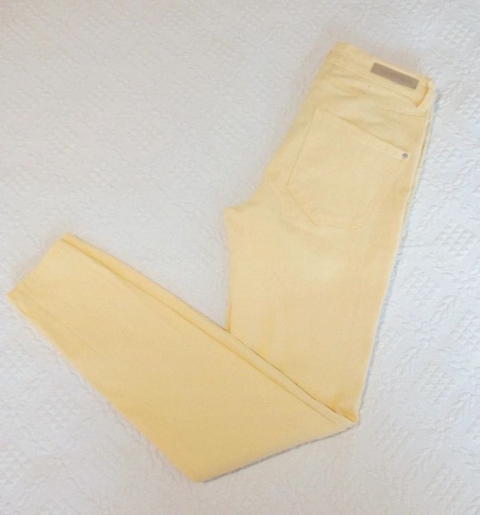 Pantalon Lefties 36 jaune tbe #lora11femme36