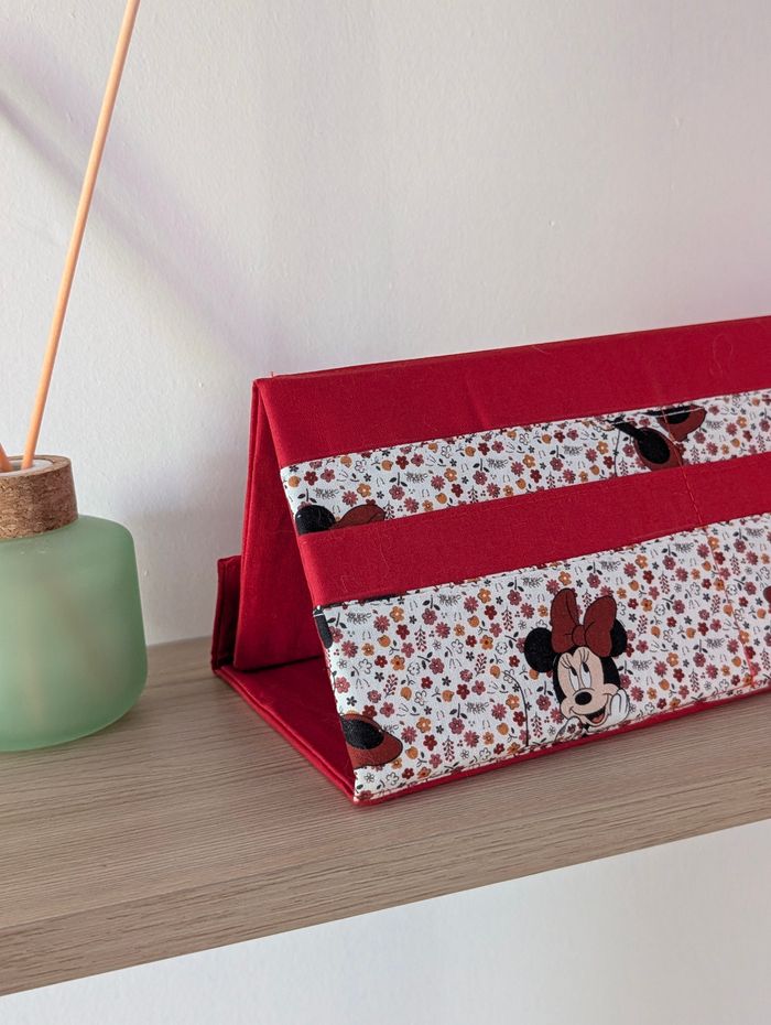 Porte-cartes enfant modèle Minnie rouge - photo numéro 3