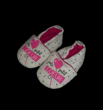 Chaussons Gemo 0-3 mois neufs