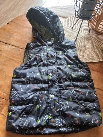 Doudoune sans manche 5 ans