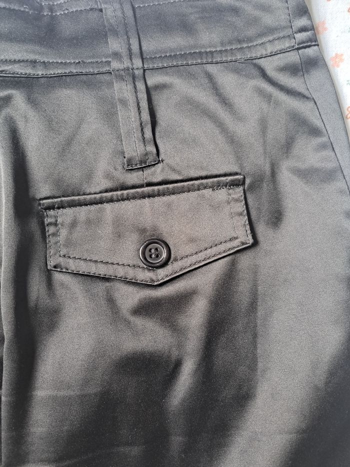 Mini-jupe noire satinée Lulumary - Taille M/L - Très bon état - photo numéro 6