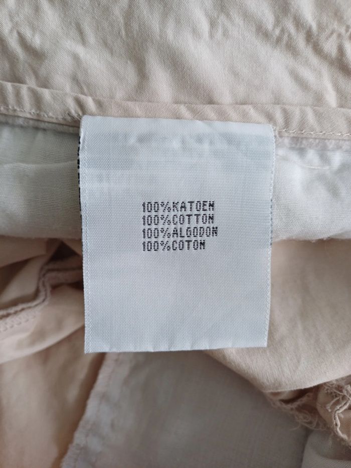 Short coton beige taille M - photo numéro 7