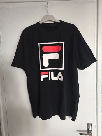 Tee shirt fila noir taille L