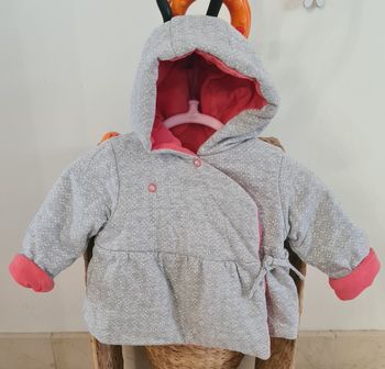 Veste réversible 3 mois tbe