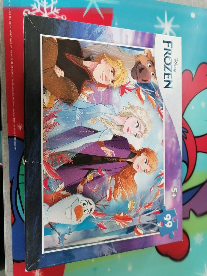 Puzzle reine des neiges complet