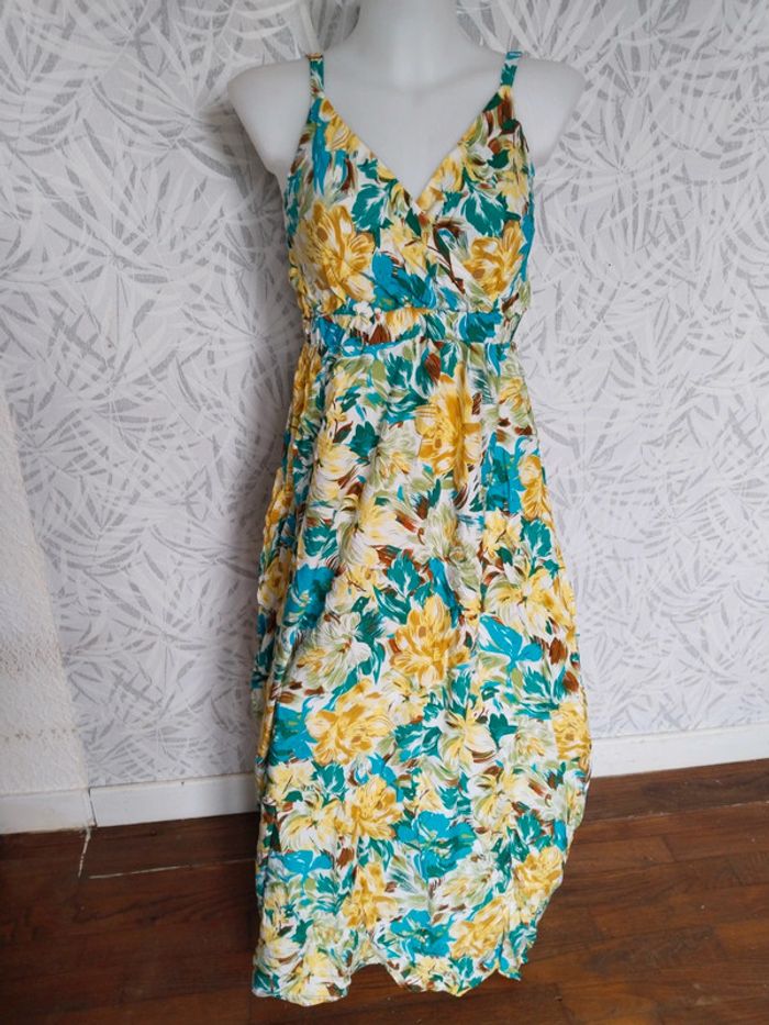 Magnifique robe longue été femme marque H&L taille S M 36 38