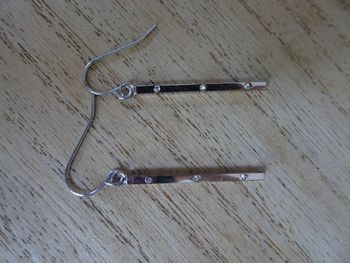 Boucles d'oreilles avec strass