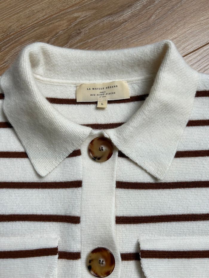 Gilet « Sezane « T. L - photo numéro 2