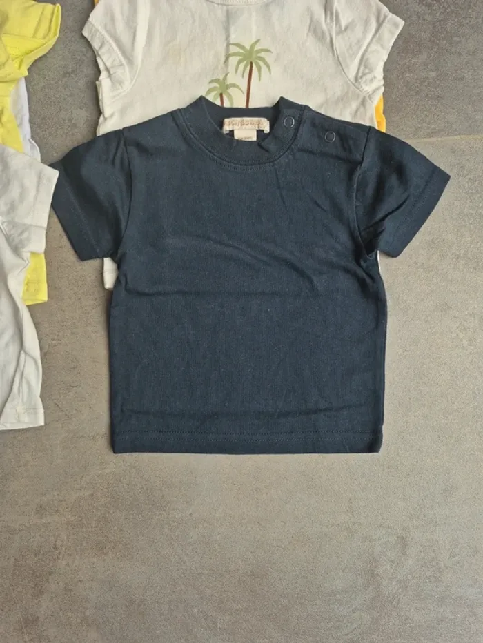Lot tee-shirts 6 mois bébé garçon - photo numéro 6