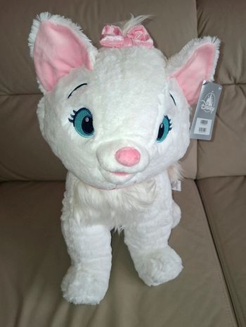 Très Grande peluche Marie des Aristochats Disney