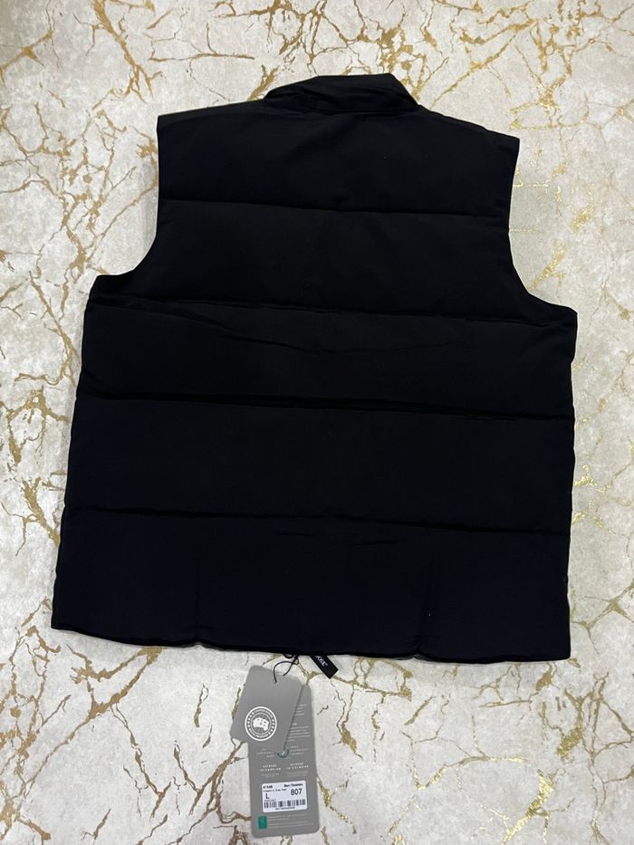 Canada goose sans manche noir - photo numéro 4