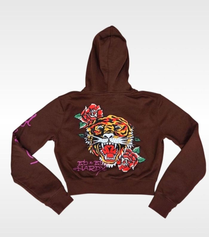 Ensemble Ed Hardy femme taille L Marron - photo numéro 3